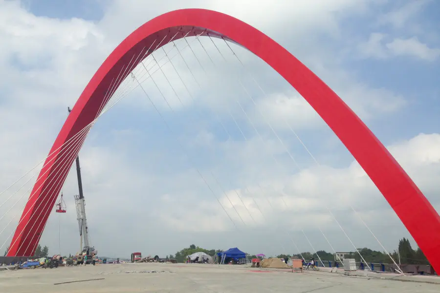 Approach Bridge Crossing Canal for Bangladesh Power Plant